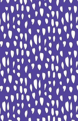 Journal Notebook Abstract Splashes Purple