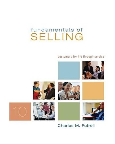 Fundamentals of Selling: Customers for Life Through Service(English)