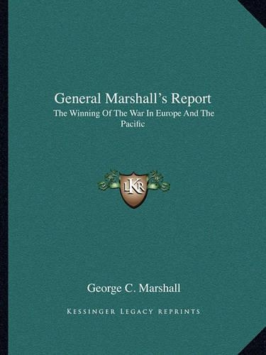 General Marshall's Report