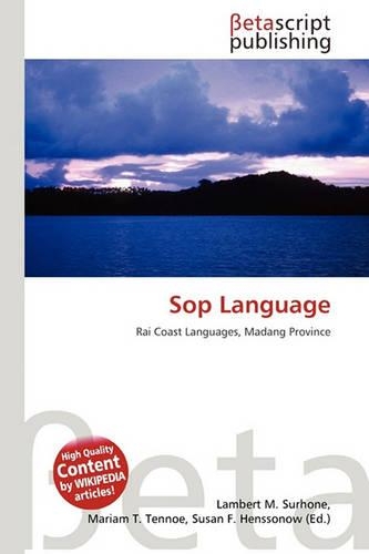 Sop Language: (English)