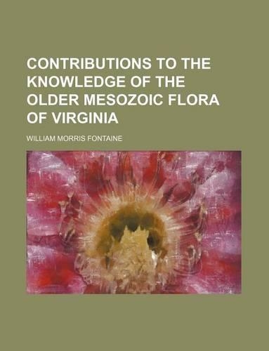Contributions to the Knowledge of the Older Mesozoic Flora of Virginia