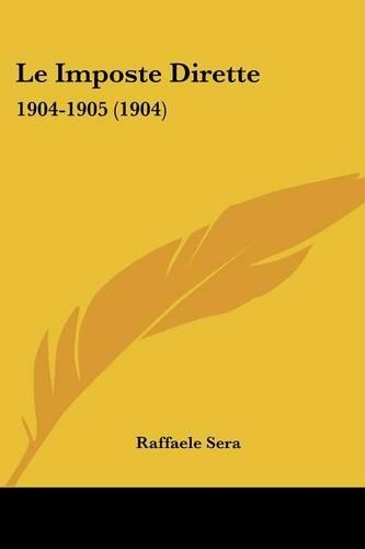 Le Imposte Dirette