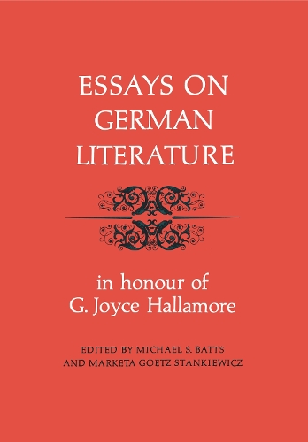 Essays on German Literature