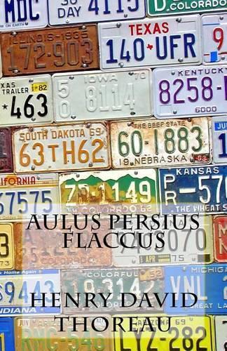 Aulus Persius Flaccus: (English)
