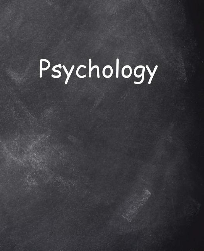 School Composition Book Psychology Chalkboard Style 200 Pages