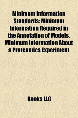 Minimum Information Standards