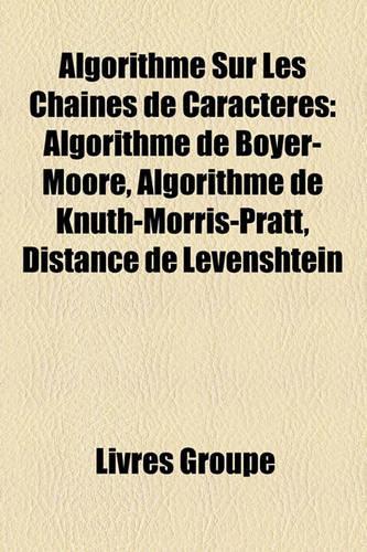 Algorithme Sur Les Chanes de Caractres