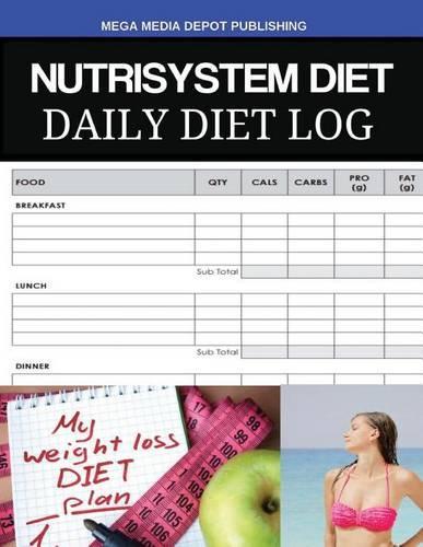 Nutrisystem Diet Daily Diet Log