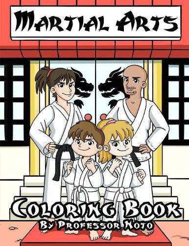 Martial Arts Coloring Book
