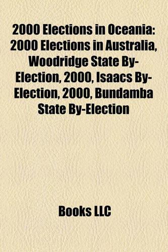 2000 Elections in Oceania