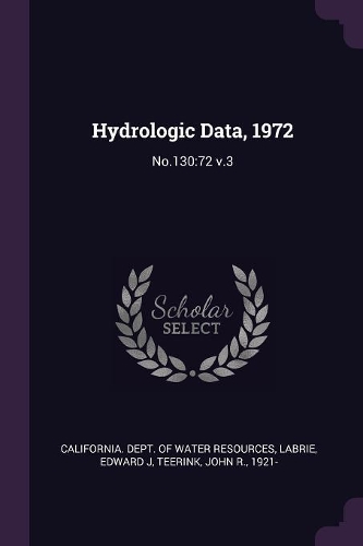 Hydrologic Data, 1972: No.130:72 V.3