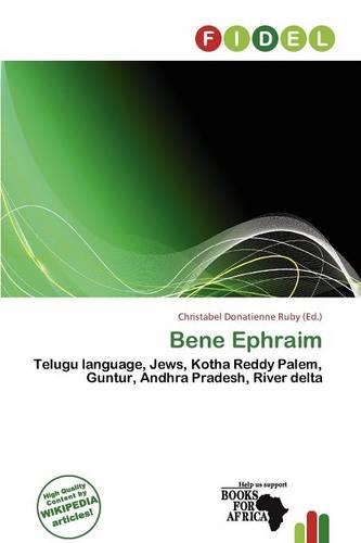 Bene Ephraim: (English)