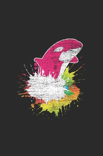 Orca Colors: Orcas Notebook, Graph Paper (6 x 9 - 120 pages) Animal Themed Notebook for Daily Journal, Diary, and Gift