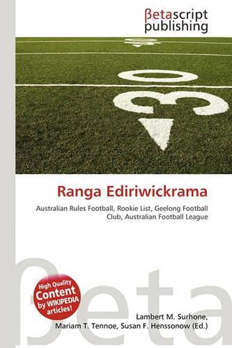 Ranga Ediriwickrama: (English)