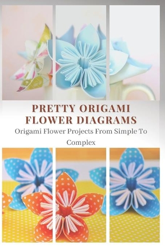 Pretty Origami Flower Diagrams