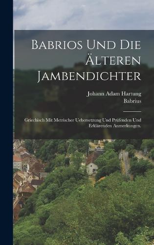 Babrios und die älteren Jambendichter