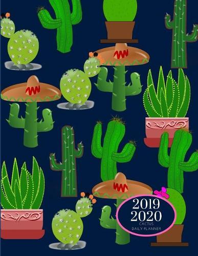 2019 2020 15 Months Succulent Cactus Daily Planner