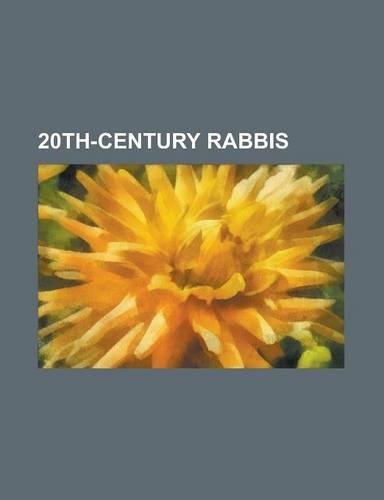 20th-Century Rabbis
