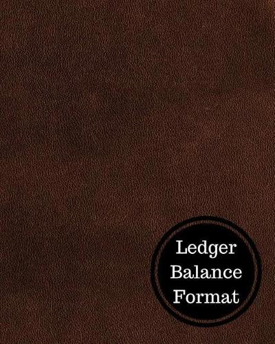 Ledger Balance Format