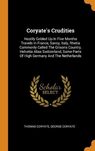 Coryate's Crudities