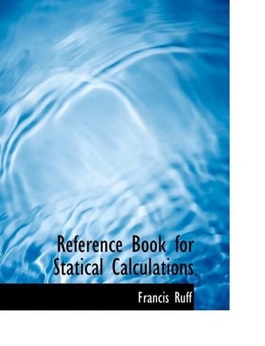 Reference Book for Statical Calculations