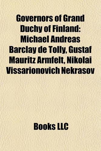 Governors of Grand Duchy of Finland