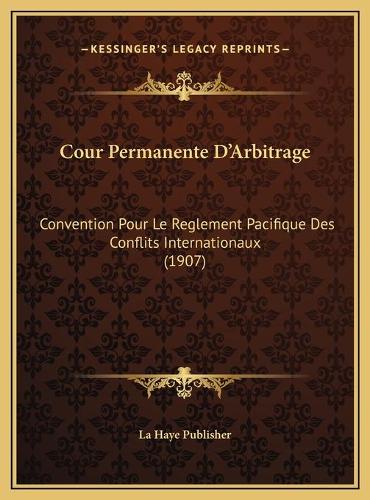 Cour Permanente D'Arbitrage