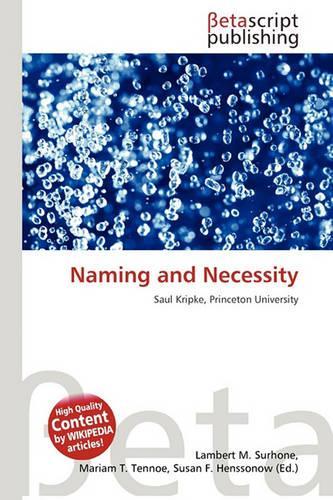 Naming and Necessity