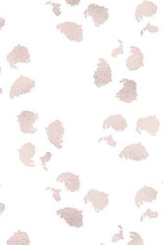 Cute Pattern Rose Gold Sketchbook