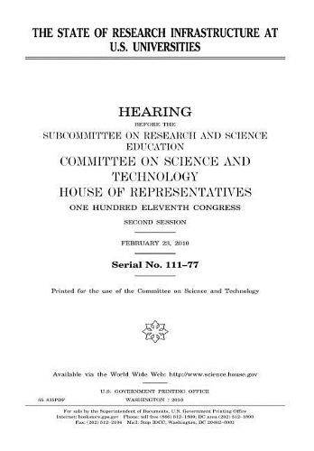 The State of Research Infrastructure at U.S. Universities