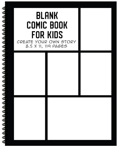 Blank Comic Book for Kids