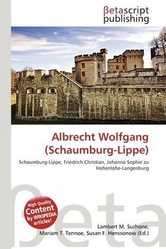 Albrecht Wolfgang (Schaumburg-Lippe): (German)