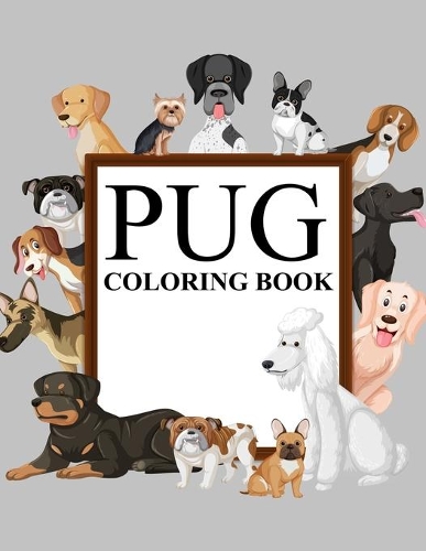 Pug Coloring Book