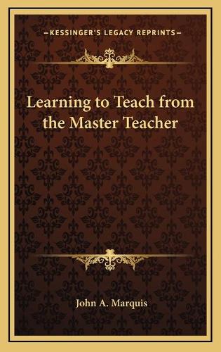Learning to Teach from the Master Teacher: (English)