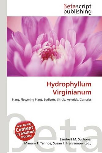 Hydrophyllum Virginianum: (English)