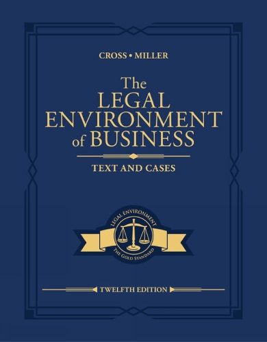 The Legal Environment of Business