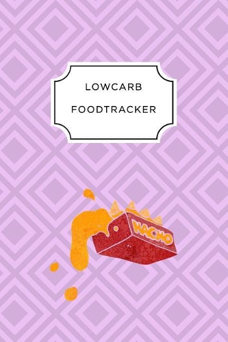 Low Carb Food Tracker: A5 notebook squared planner journal meal tracker motivational diary fitness plan