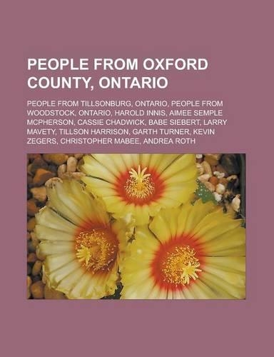 People from Oxford County, Ontario