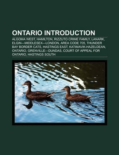 Ontario Introduction