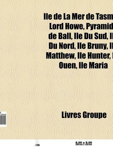 Ile de La Mer de Tasman