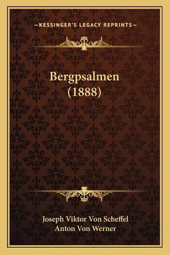 Bergpsalmen (1888): (German)