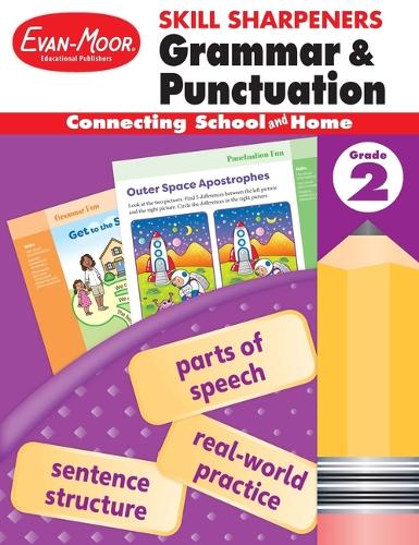 Skill Sharpeners: Grammar & Punctuation, Grade 2 Workbook: (Skill Sharpeners Grammar and Punctuation)