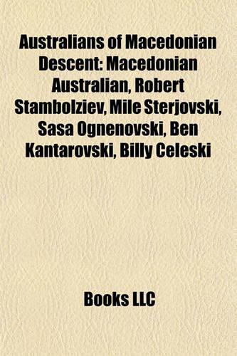 Australians of Macedonian Descent