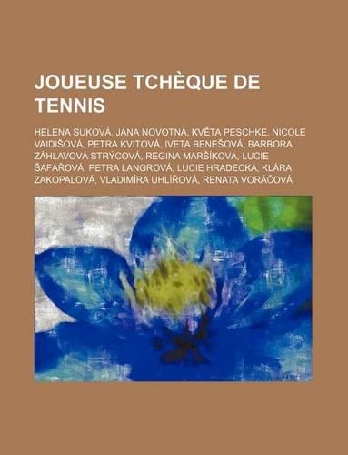 Joueuse Tcheque de Tennis