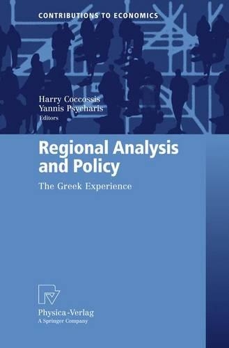 Regional Analysis and Policy