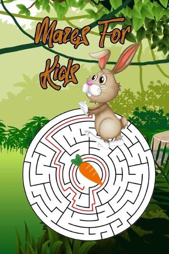 Mazes For Kids Ages 4-8, bunny mazes