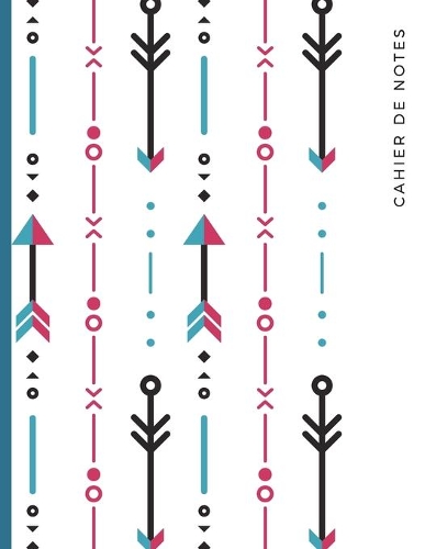 cahier de notes: flèches hippie indien