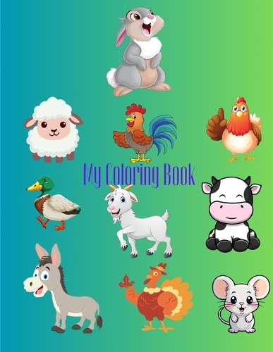 My Coloring Book: Animal coloring book