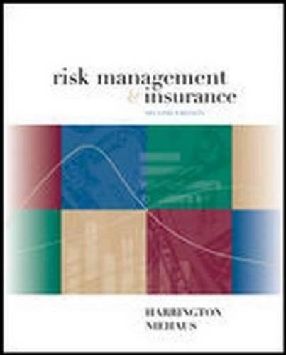 Risk Management and Insurance