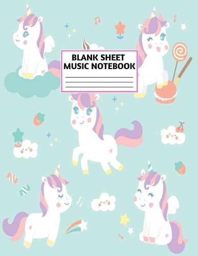Blank Sheet Music Notebook
